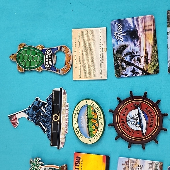 Lot of 24 Refrigerator Magnets - Picture 5 of 10